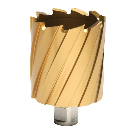 Hougen 2-1/4 in. X 2 in. 12,000-Series TiN Annular Cutter 12772